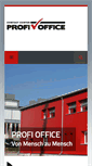 Mobile Screenshot of profioffice.ch