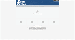 Desktop Screenshot of profioffice.pl